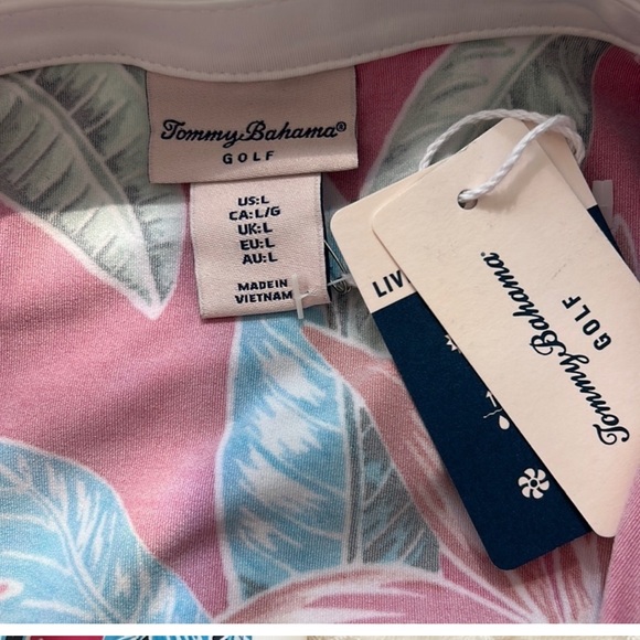 Never worn Tommy Bahama Red Floral Sleeveless Blouse size large - Picture 5 of 6